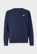 Nike Sportswear CLUB CREW - Sweatshirt - obsidian white