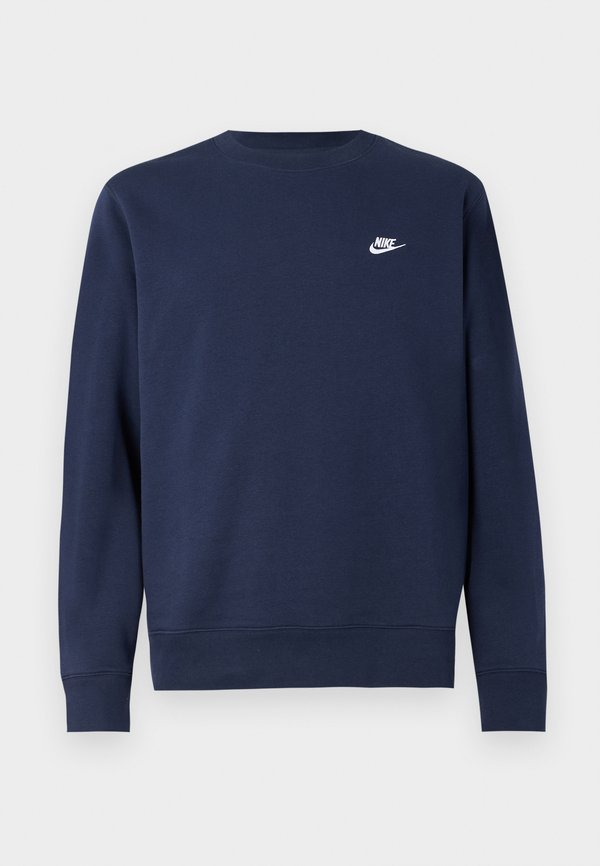 Nike Sportswear CLUB CREW - Sweatshirt - obsidian white