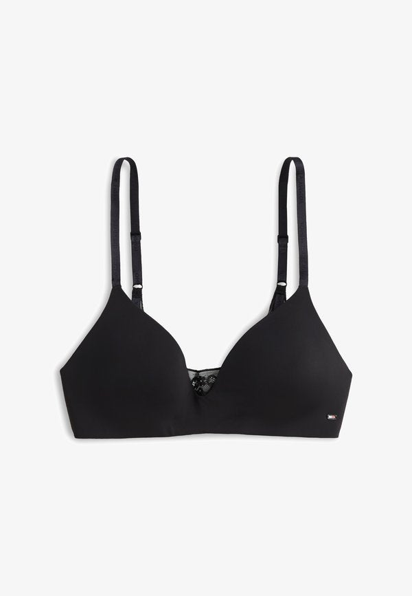 Tommy Hilfiger WIRELESS LIGHTLY LINED BRA - Triangle bra - black