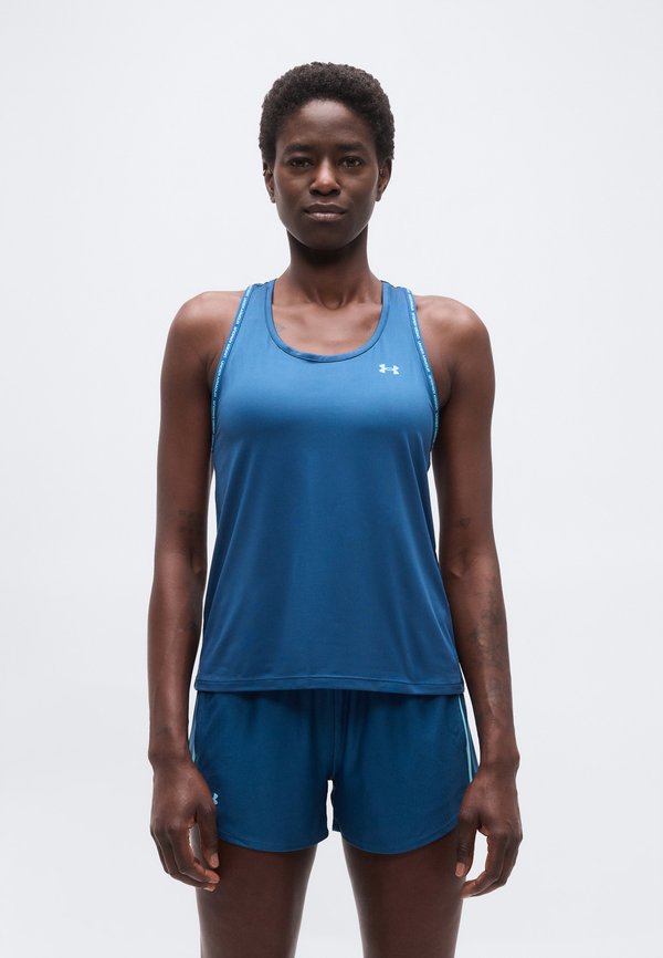 Under Armour TECH KNOCKOUT - Top - wham blue/blue haze