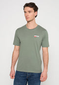Jack & Jones JWHCORP LOGO TEE PLAY1 SS O-NECK - Basic T-shirt - agave green