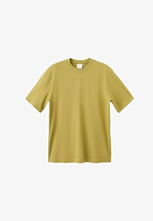 Mango Basic T-shirt - olive