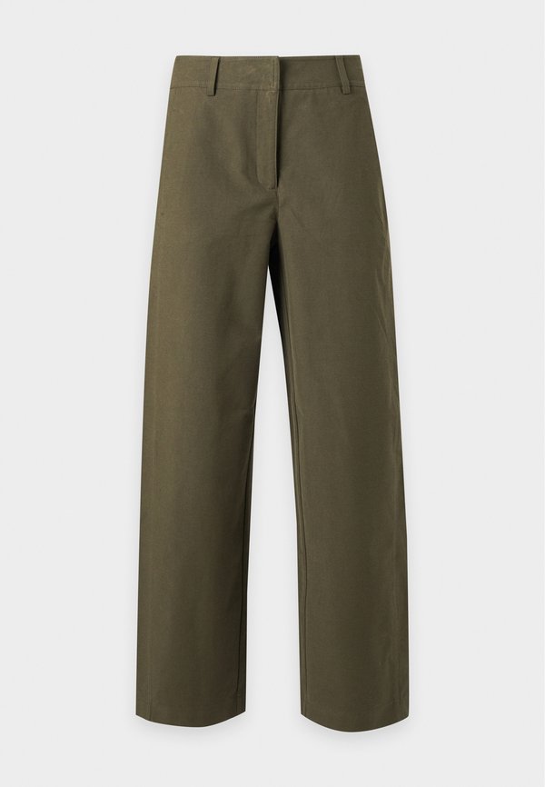Vero Moda VMSOFIA BARREL PANT - Trousers - forest night