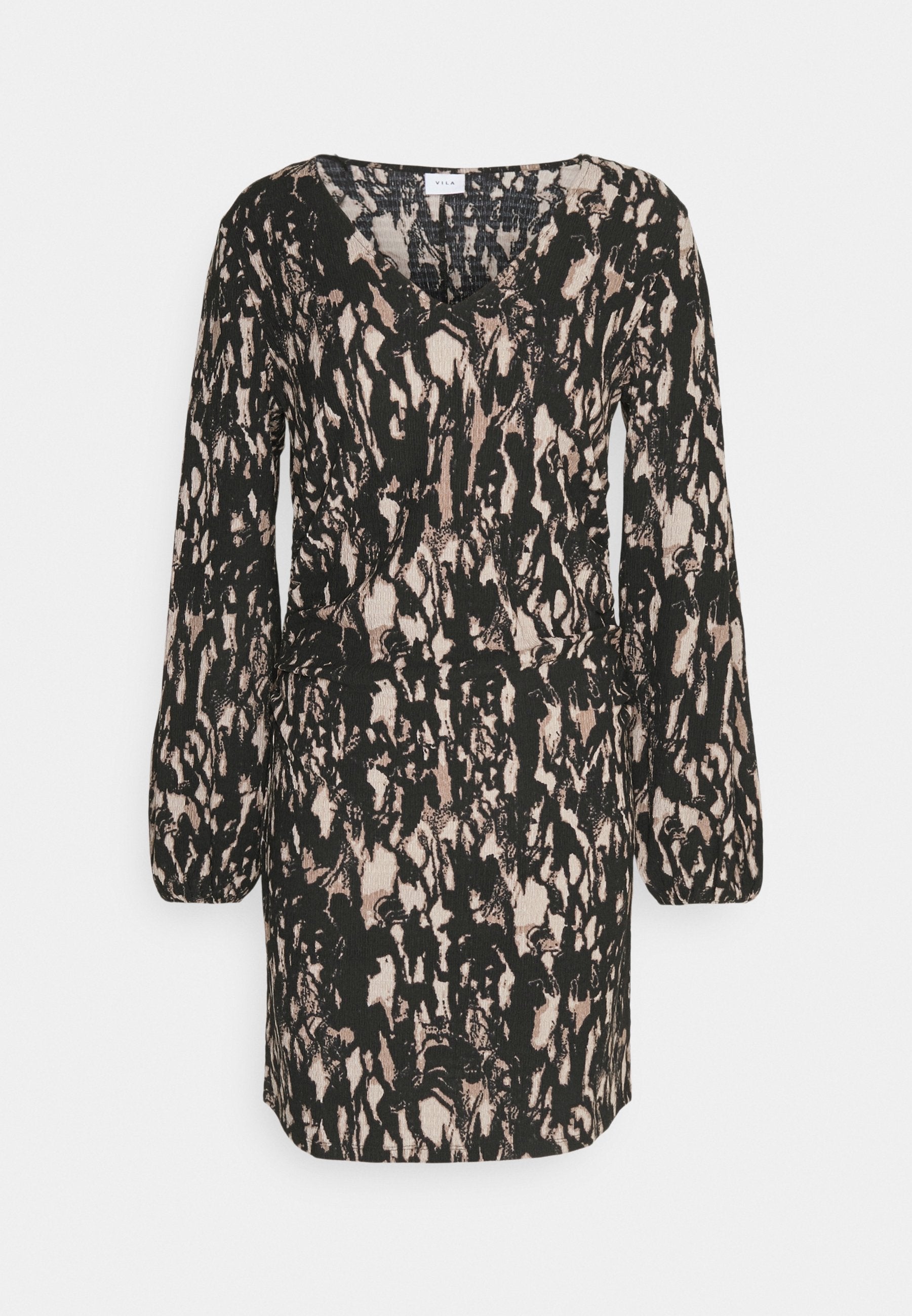 VILA Petite VICAIA V NECK DRESS