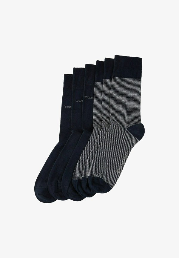 TOM TAILOR 6 PACK - Socks - dark navy