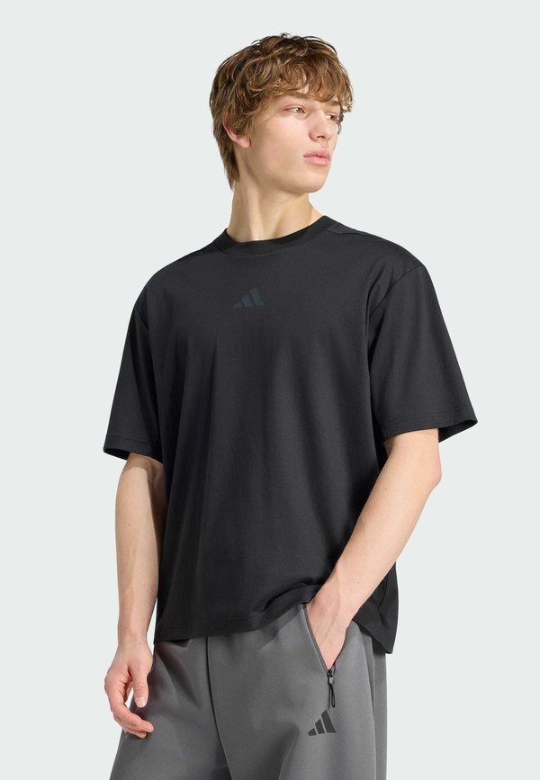 adidas Sportswear ADIDAS Z.N.E. LOOSE FIT T-SHIRT - Print T-shirt - black
