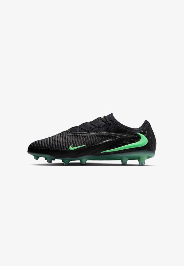 Nike Performance NIKE PERFORMANCE ARTIFICIAL-GRASS FOOTBALL BOOT PHANTOM 6 LOW ELITE - Football boots artificial grass - black black illusion green
