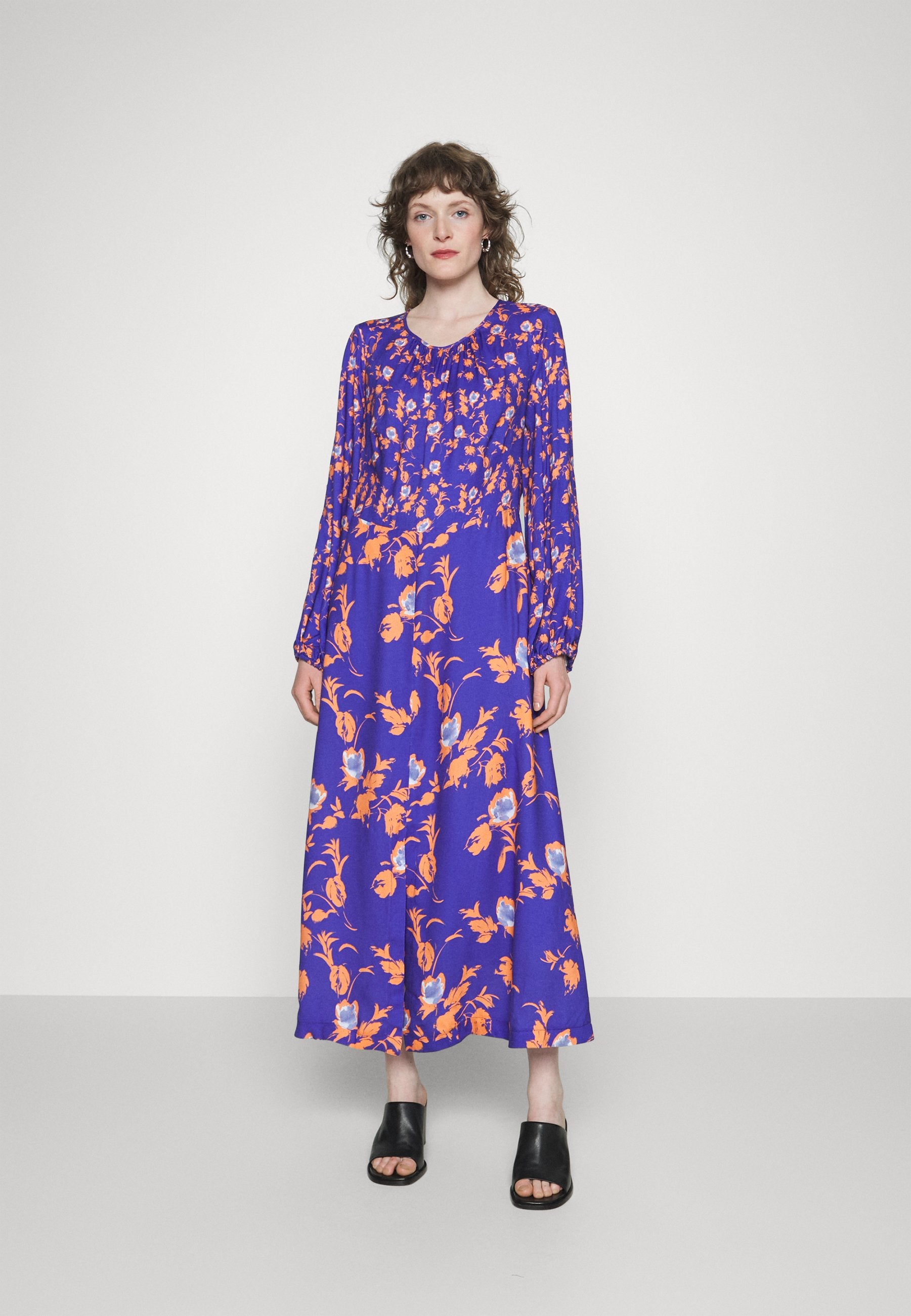 Closet LONDON GATHERED NECK DRESS
