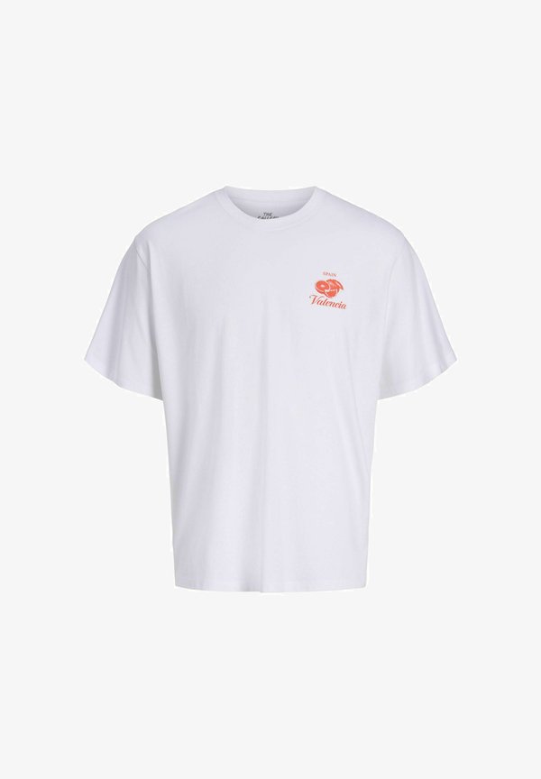 Jack & Jones T- - Print T-shirt - bright white