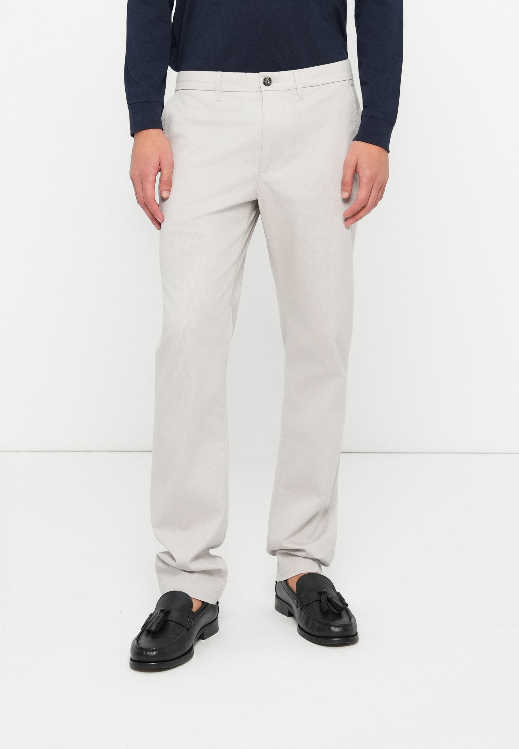DENTON TEXTURED PRINT STRAIGHT LEG TROUSERS Media 3