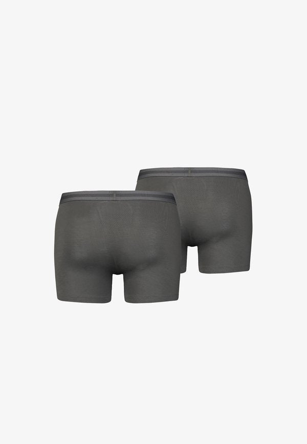 Levi's® MEN BRIEF 2 PACK - Boxer briefs - dark shadow