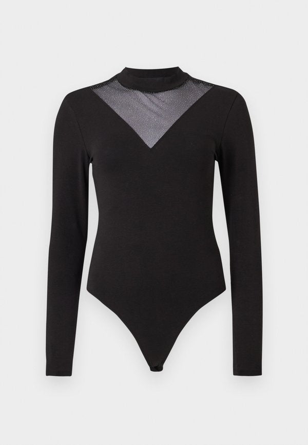 ONLY ONLLIVELOVE - Long sleeved top - black