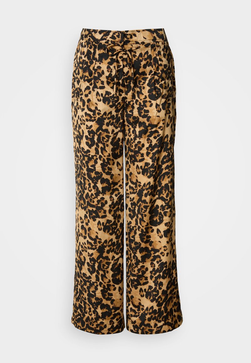 PRINTED WIDE LEG PLEAT FRONT Media 1