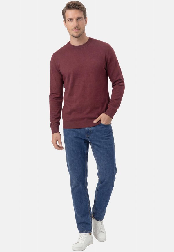s.Oliver S.OLIVER 2 PACK - Jumper - dunkelrot