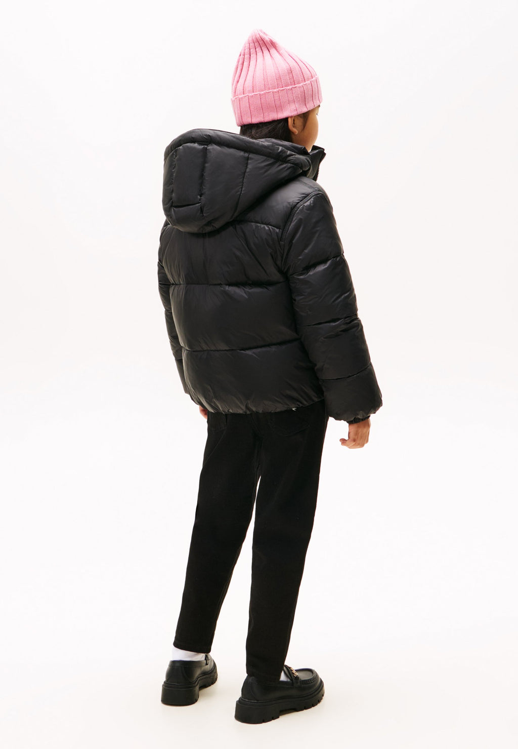 HOODED SHINY PUFFER UNISEX Media 4