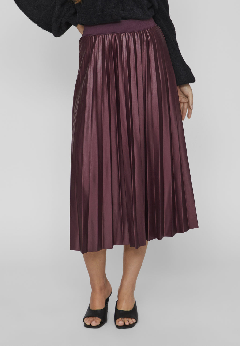 VILA VINITBAN MIDI SKIRT - NOOS