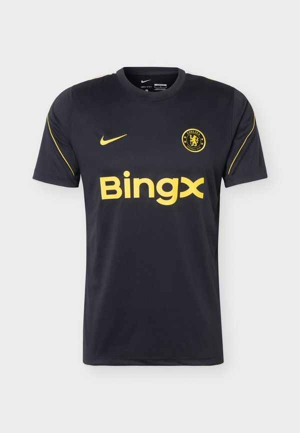 Nike Performance CFC - Sports T-shirt - pitch blue/midwest gold-coloured/white