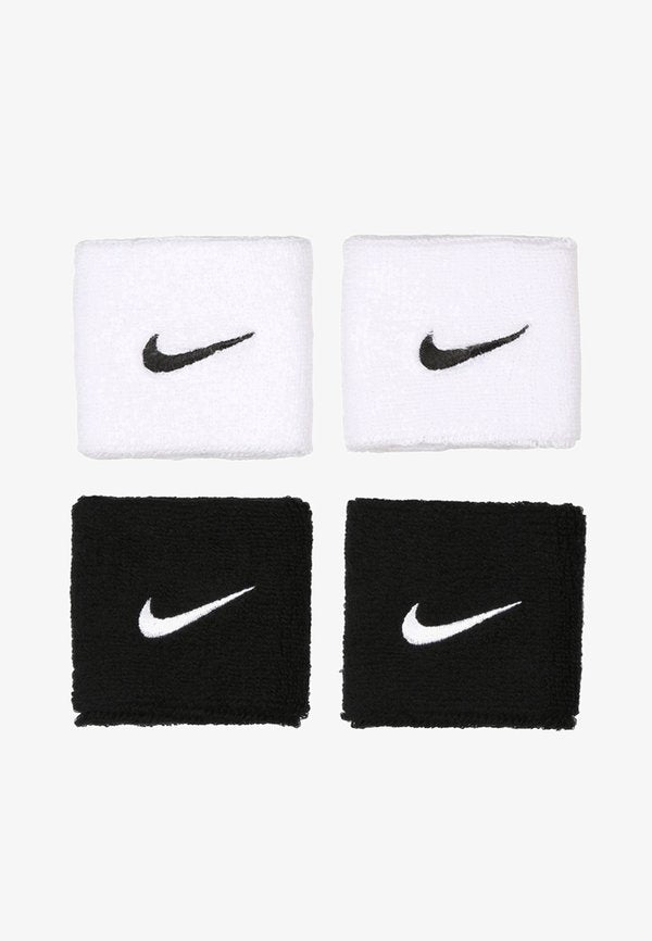 Nike Performance WRISTBANDS 4 PACK UNISEX - Sweatband - black/white