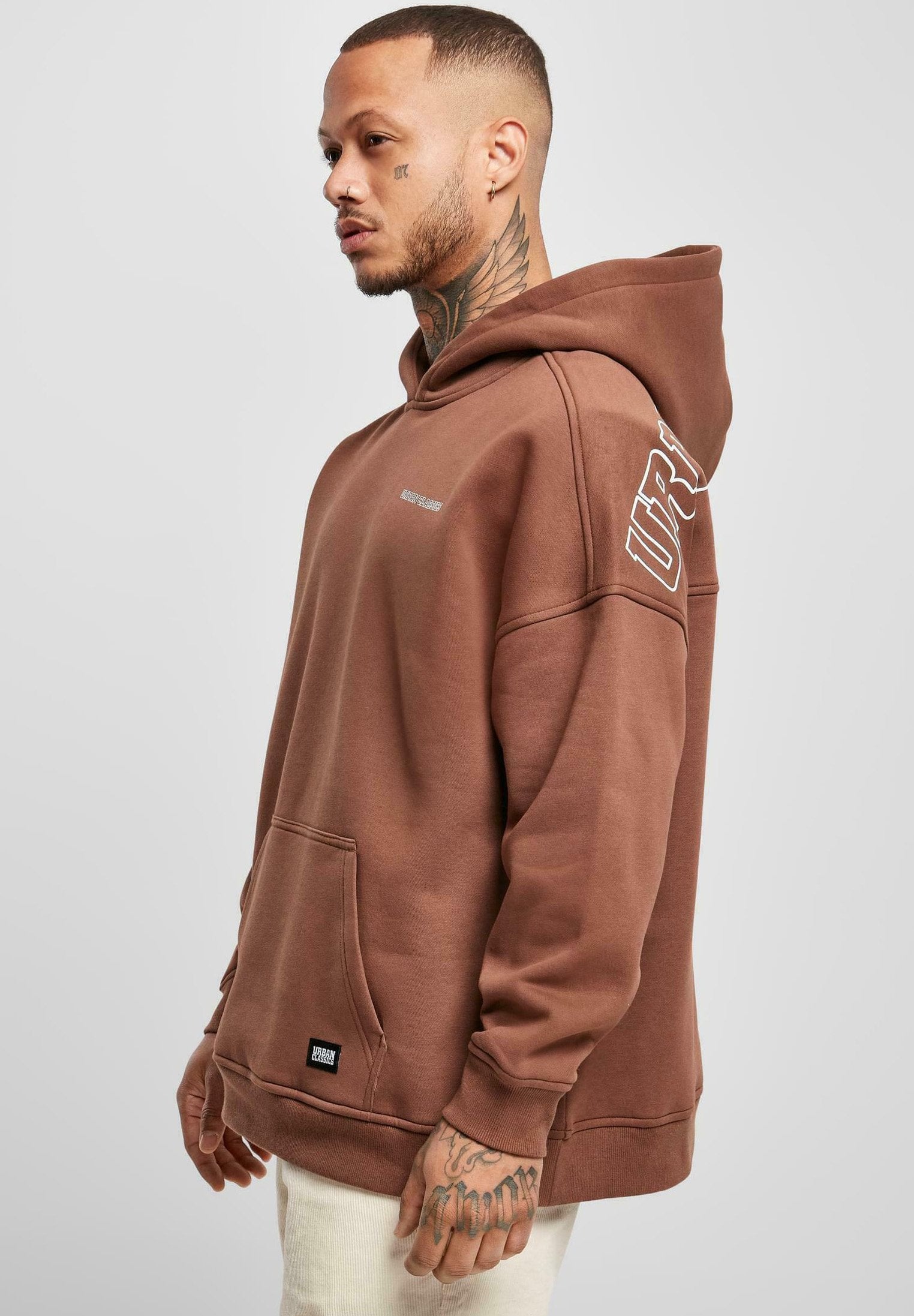 Urban Classics OVERSIZED LOGO HOODY