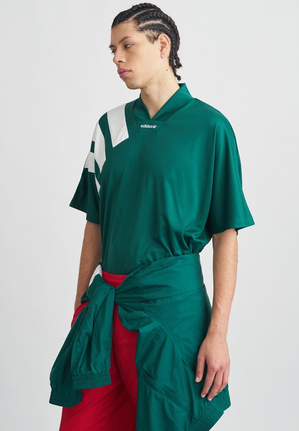 adidas Originals Print T-shirt - green/white