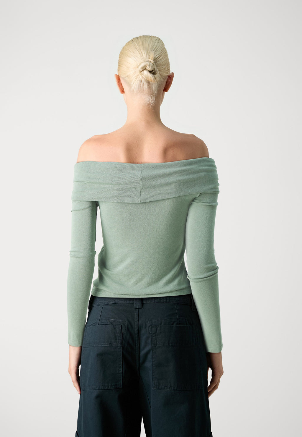 ONLY ONLFAYOLA OFF SHOULDER BOW