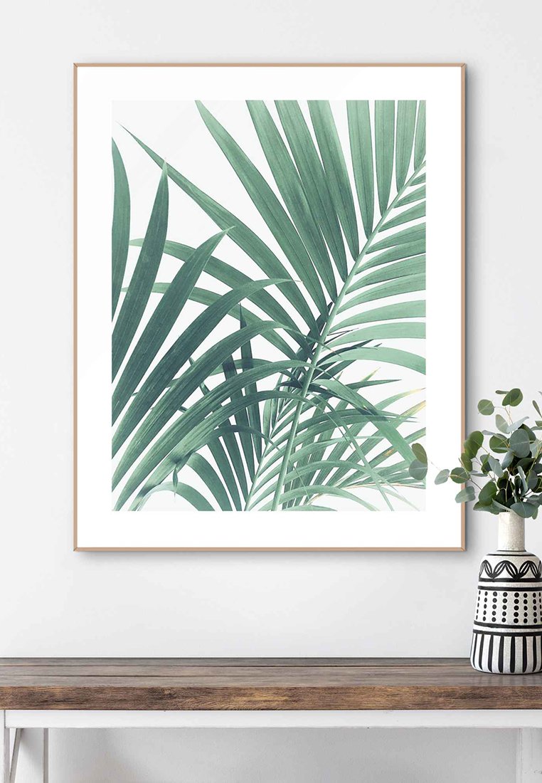 Orange Wallz PALM TREE LEAF