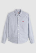 Levi's® BATTERY SHIRT STANDARD - Shirt - white/navy