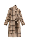New Look CHECKED COLLARED MATCHING SCARF