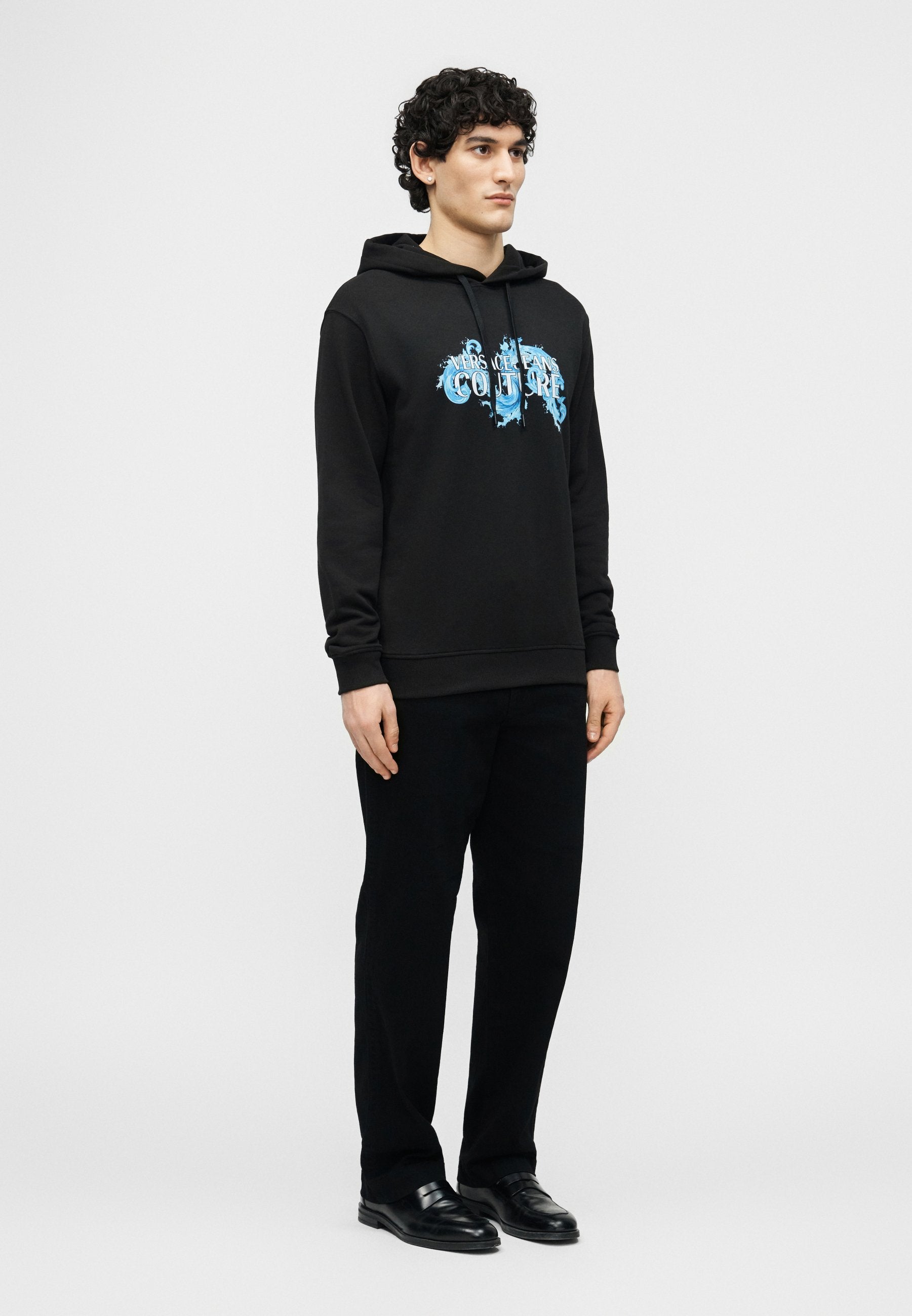Versace Jeans Couture HOODIE BAROQUE WAVE