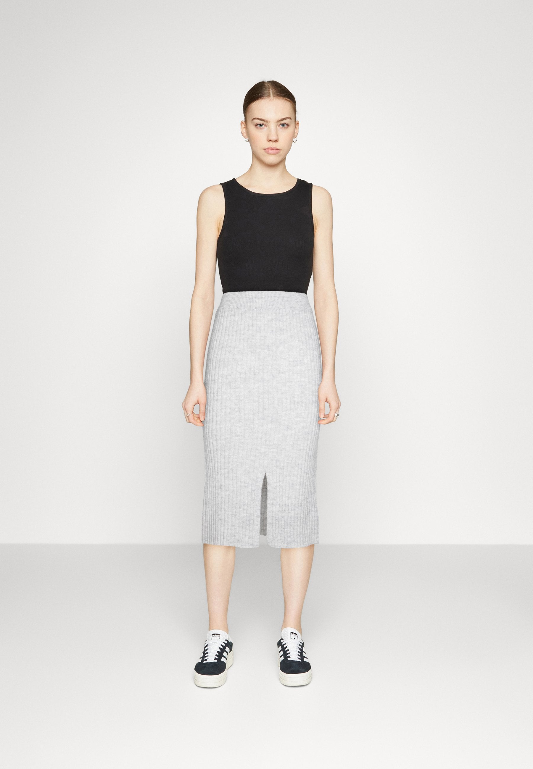 Pieces PCJOSE MIDI SLIT SKIRT