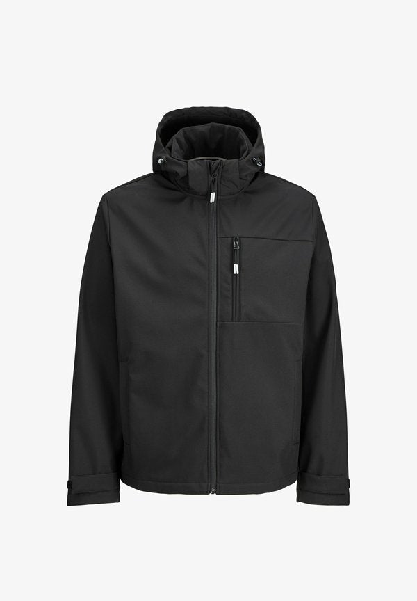Jack & Jones Softshell Plus Size Softshell - Summer jacket - black