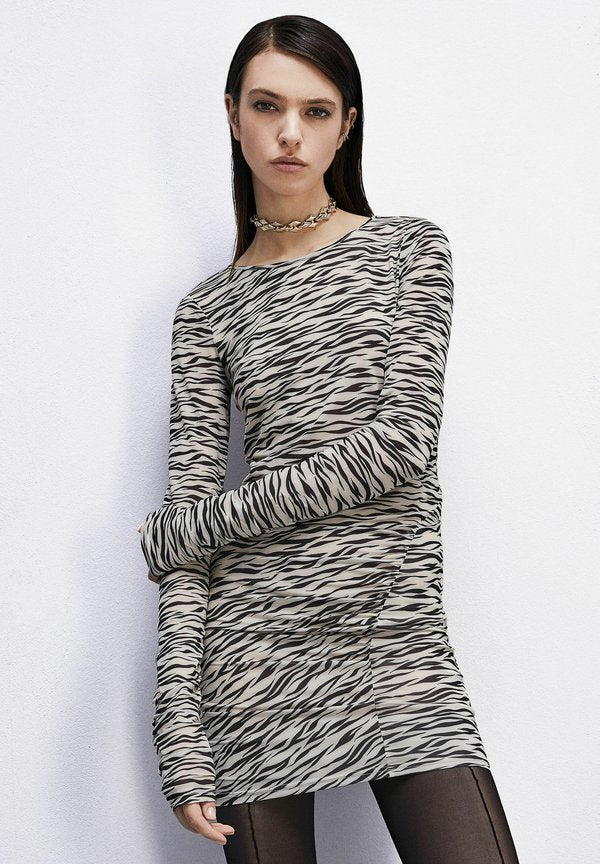 Patrizia Pepe ZEBRA-PATTERN MINI