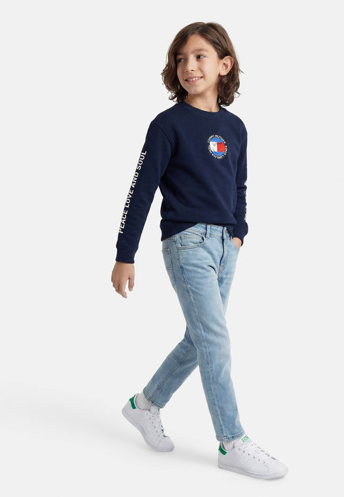 ADAPTIVE SMILEY FLAG LOGO TERRY SWEATSHIRT Media 2
