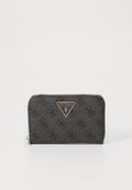 Guess LAUREL ZIP AROUND - Wallet - dark grey