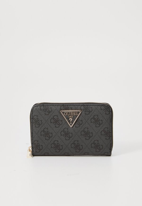 Guess LAUREL ZIP AROUND - Wallet - dark grey