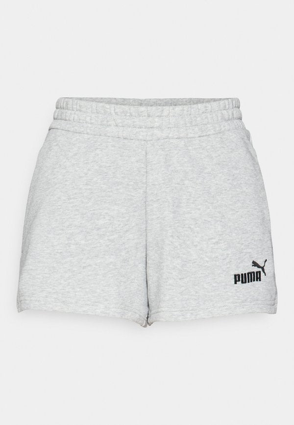 Puma SMALL LOGO SHORTS - Sports shorts - light gray heather