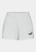 Puma SMALL LOGO SHORTS - Sports shorts - light gray heather
