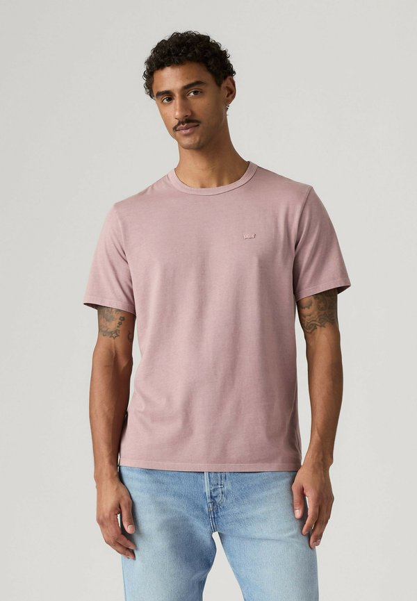 Levi's® LEVI'S ORIGINAL TEE GARMENT DYE OXBLOOD - Basic T-shirt - mineral black pinks