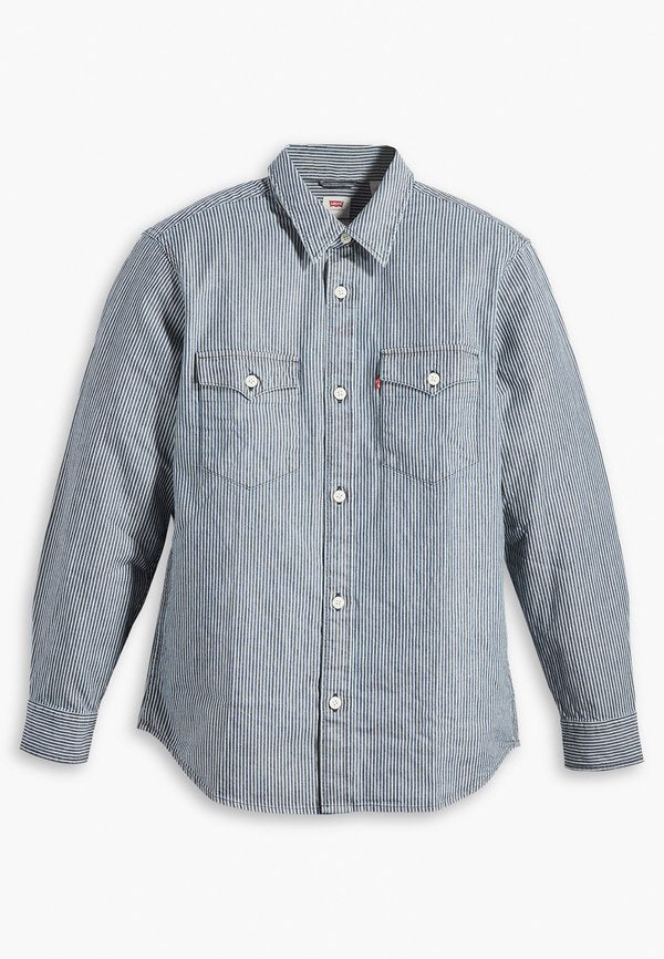Levi's® RELAXED FIT WESTERN - Shirt - grand dark railroad