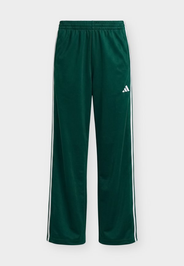 adidas Sportswear DAYREADY WIDE LEG TRACKPANTS - Tracksuit bottoms - collegiate green
