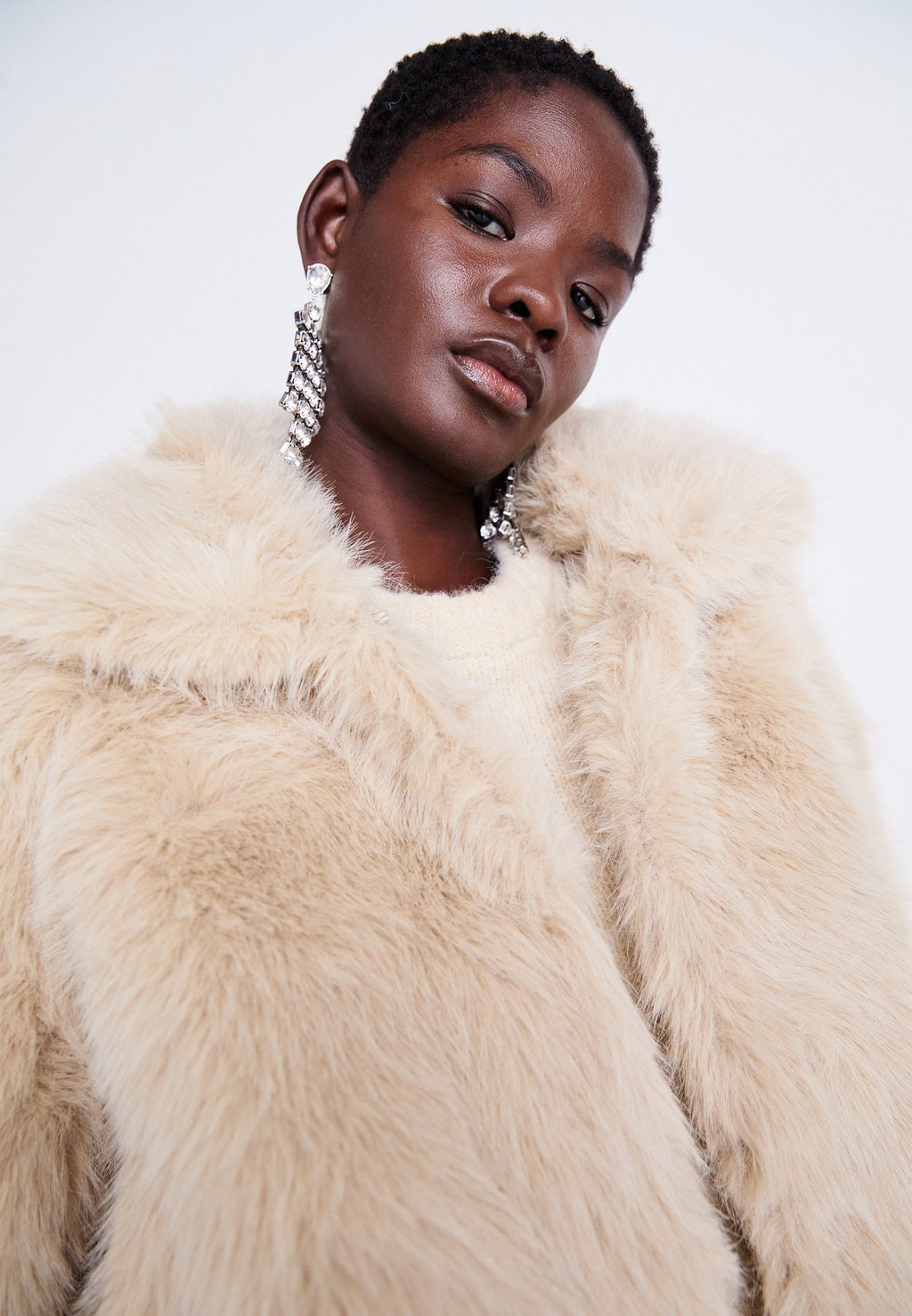 ONLY Synthetic fur ONLMANNY Synthetic fur