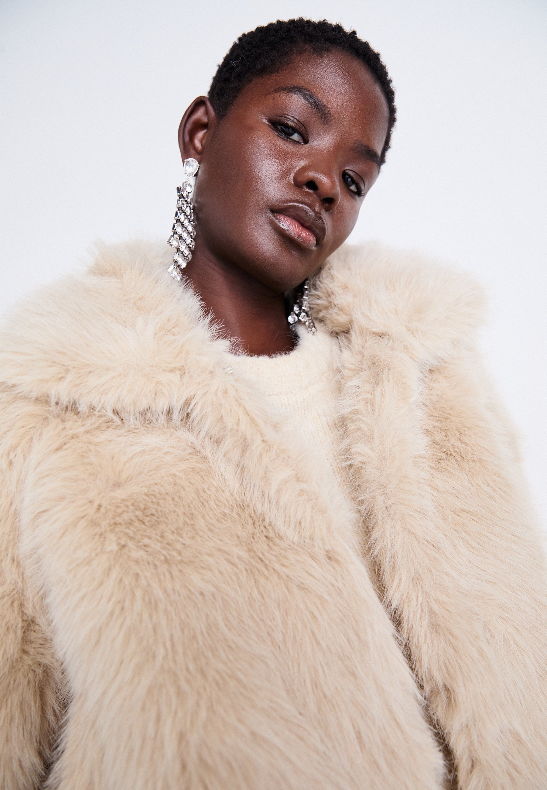 ONLY Synthetic fur ONLMANNY Synthetic fur