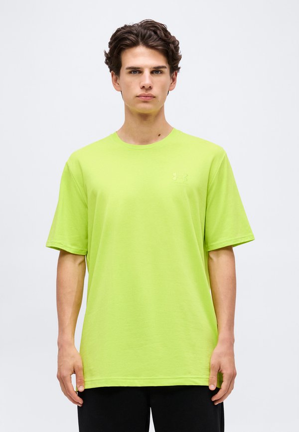 Under Armour ICON TEE - Basic T-shirt - green citrine