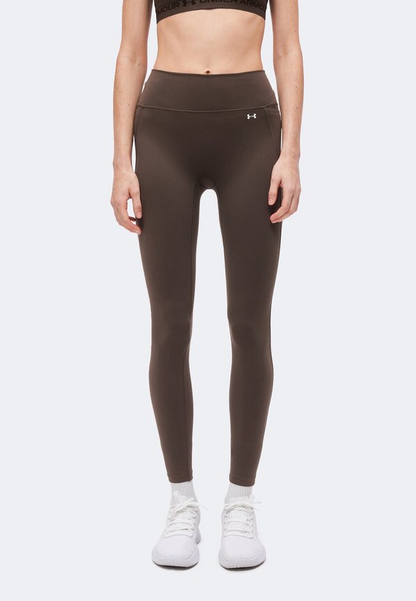 Under Armour MOTION - Leggings - peppercorn/white