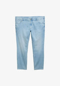 TOM TAILOR REGULAR FIT - Jeans Tapered Fit - used bleached blue denim