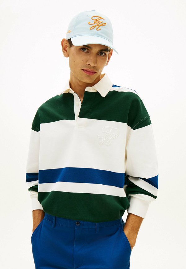 Tommy Hilfiger TH SCRIPT SOFT 6 PANEL CAP UNISEX - Cap - keepsake blue