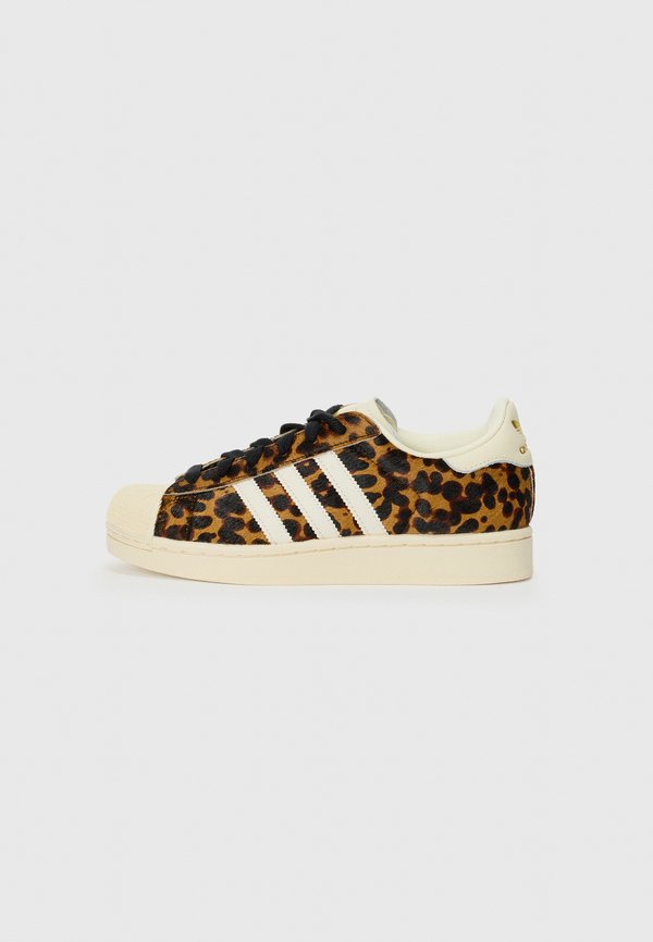 adidas Originals SUPERSTAR II - Trainers - golden-coloured beige/cream white/gold-coloured