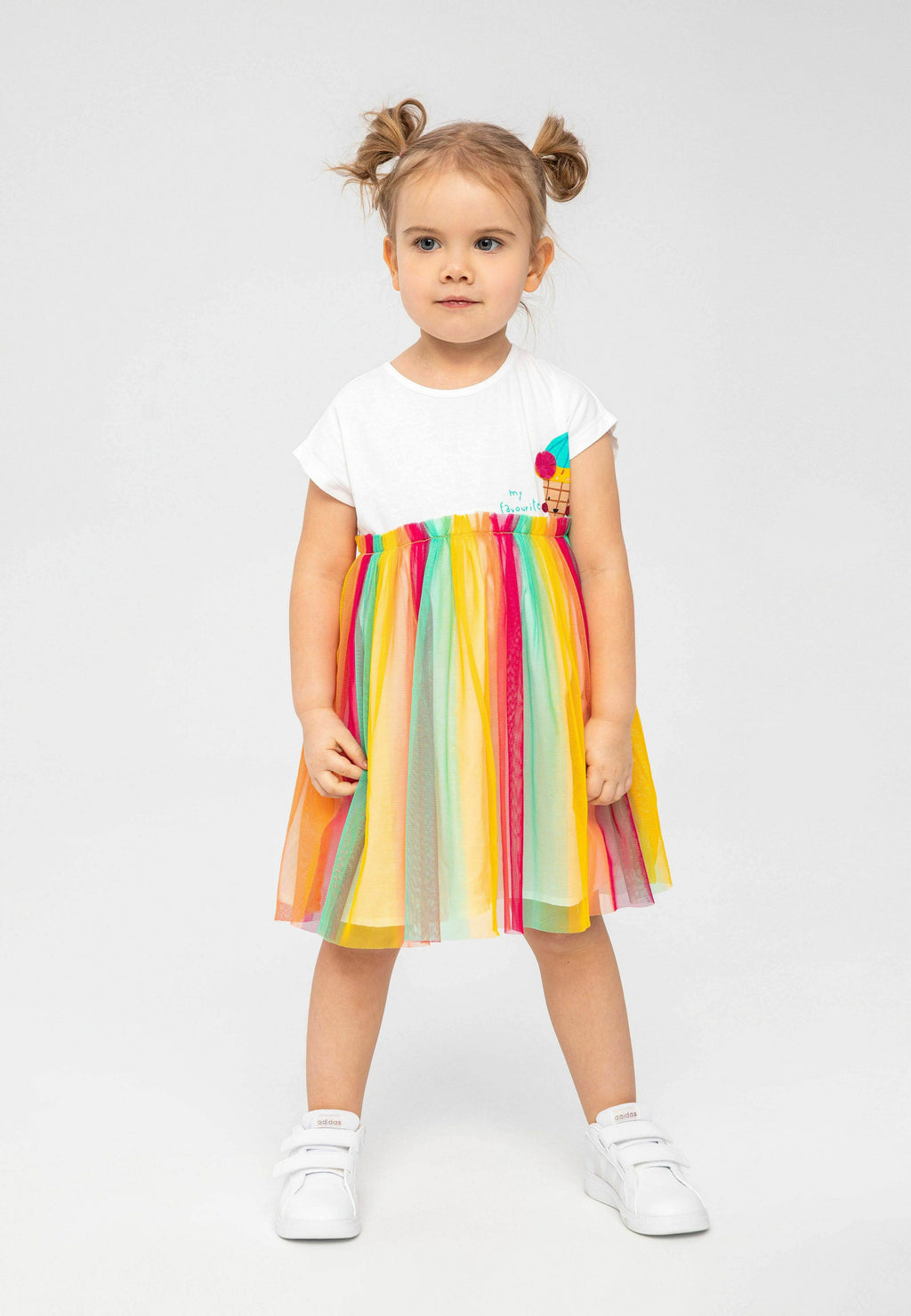 MINOTI SHORT SLEEVE WITH TULLE