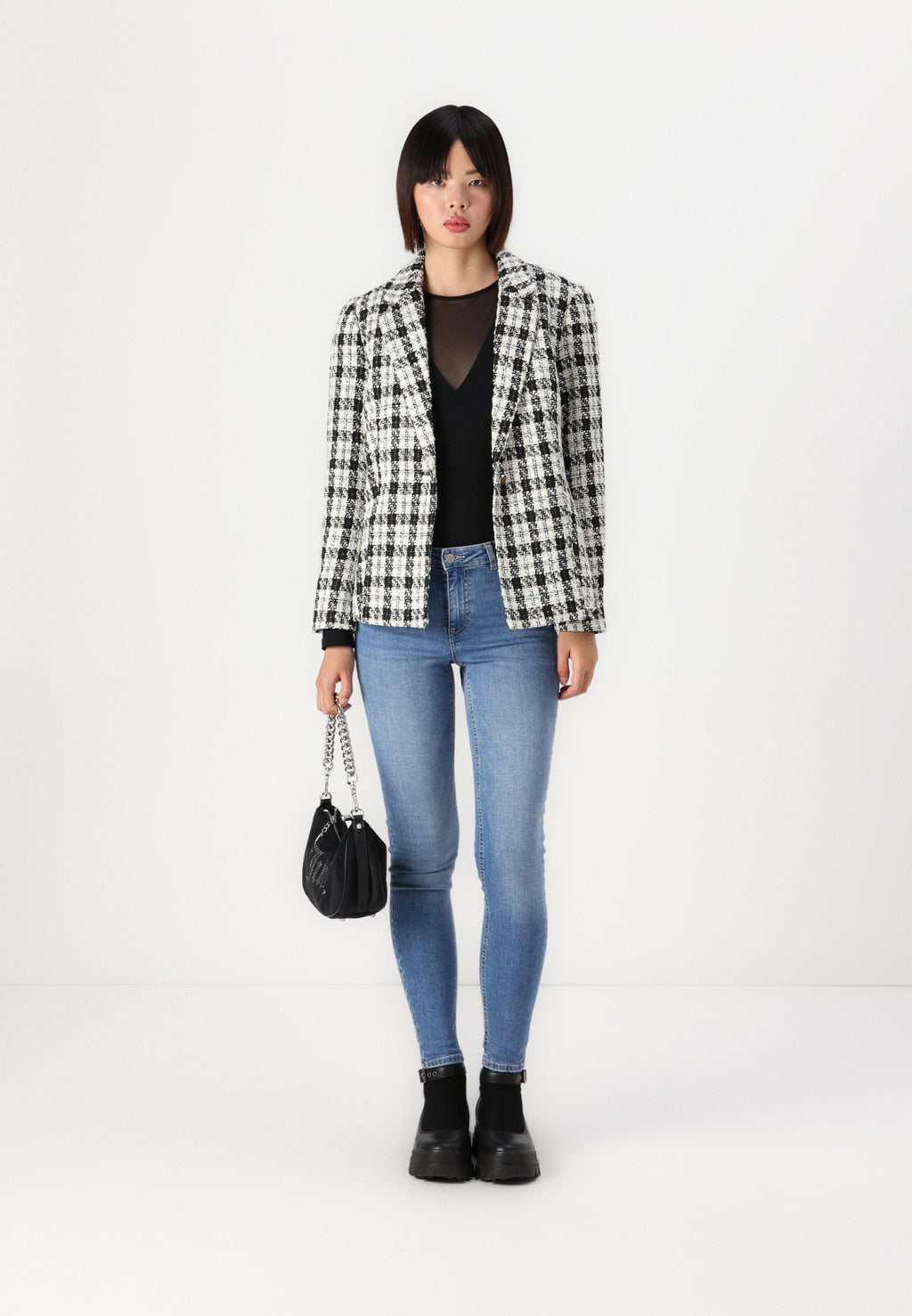JDY Skinny fit JDYFINA Mid waist Ankle length