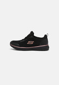 Skechers SQUAD  - Trainers - black/rose gold